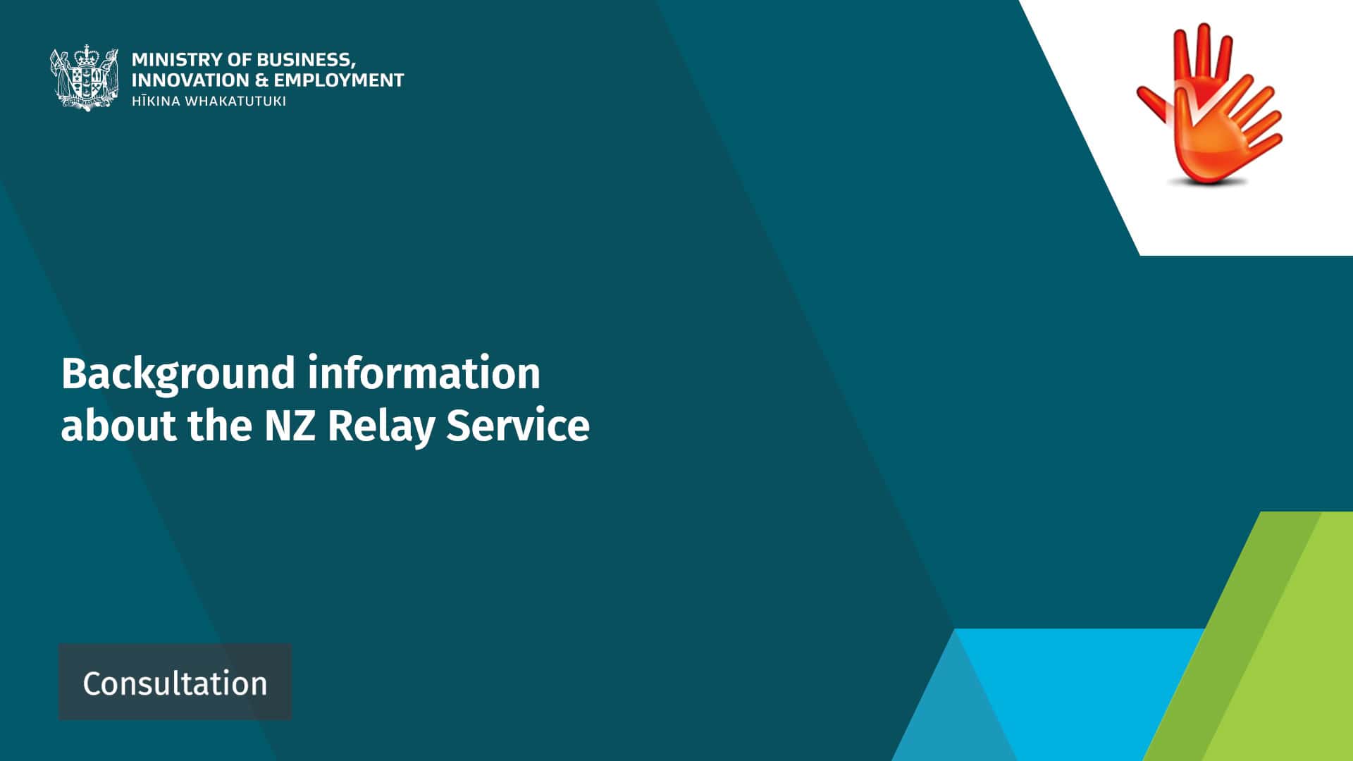 Background information about the NZ Relay Service