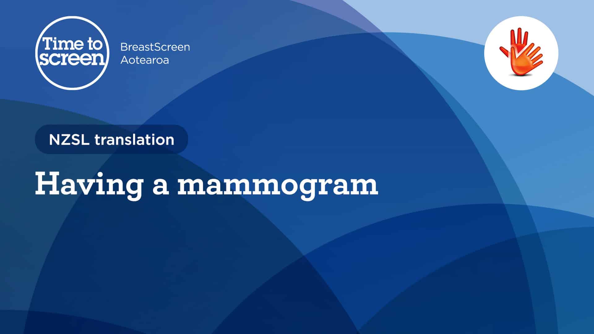 Having a mammogram