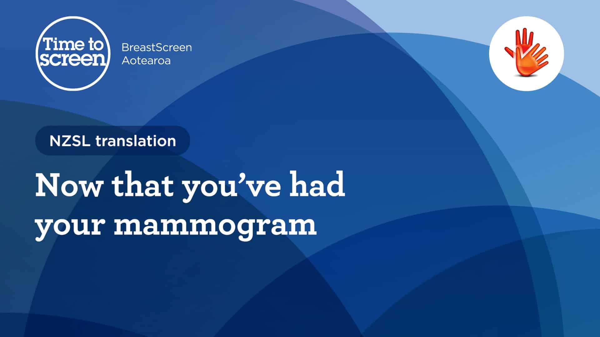 Now that you've had a mammogram